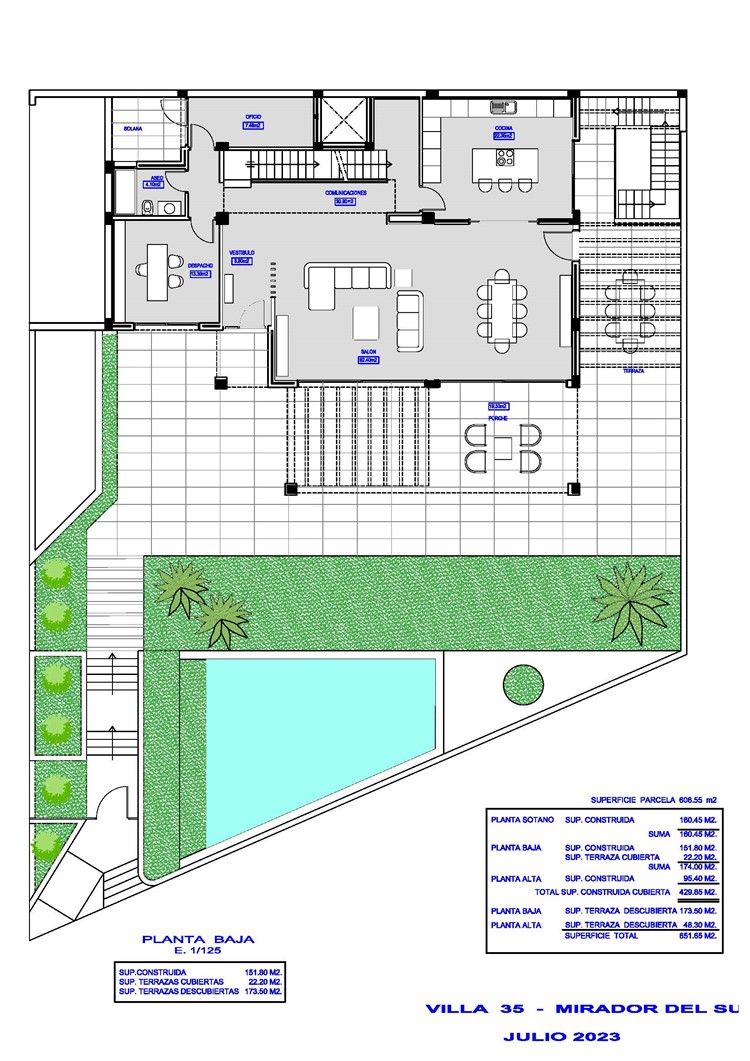 3 bed villa for sale in Mirador del Sur I, Torviscas Alto