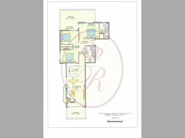 3 bed apartment for sale in Santa Maria del Mar, Torviscas Bajo